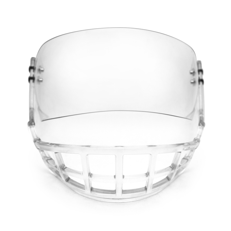 Odolné polykarbonátové tyče se špičkovou náhradou za štít spodní hokejové klece