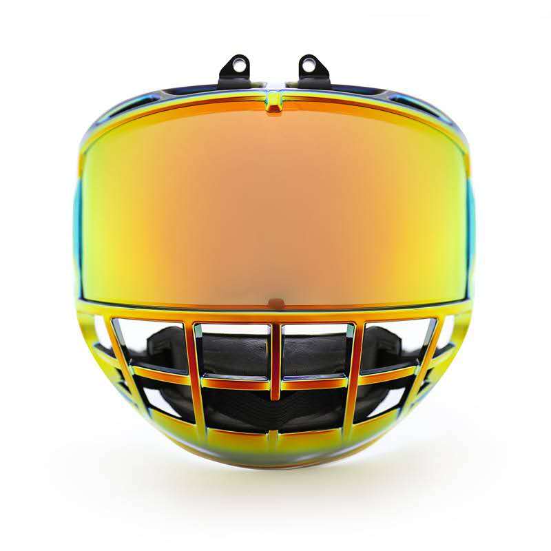 Vysoce kvalitní a odolná chromová juniorská klec na lední hokej pro děti v Číně s náhradou XS